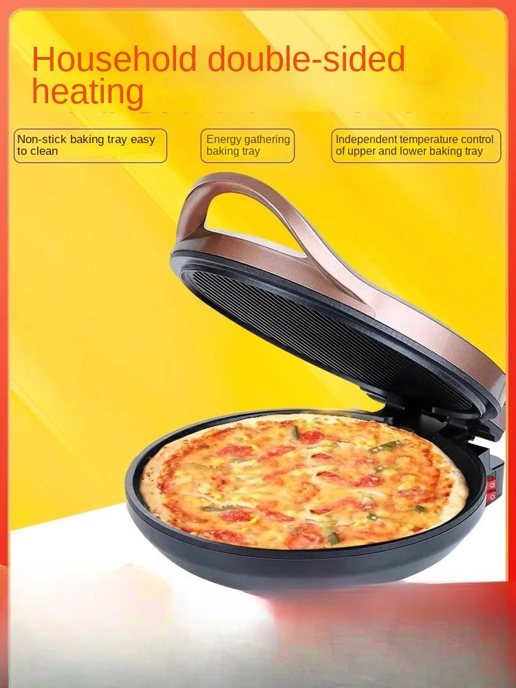 220V Electric Cake Dang Household Double sided Heating Pancake Pot New Automatic Power Off Pancake Pan Frying Machine