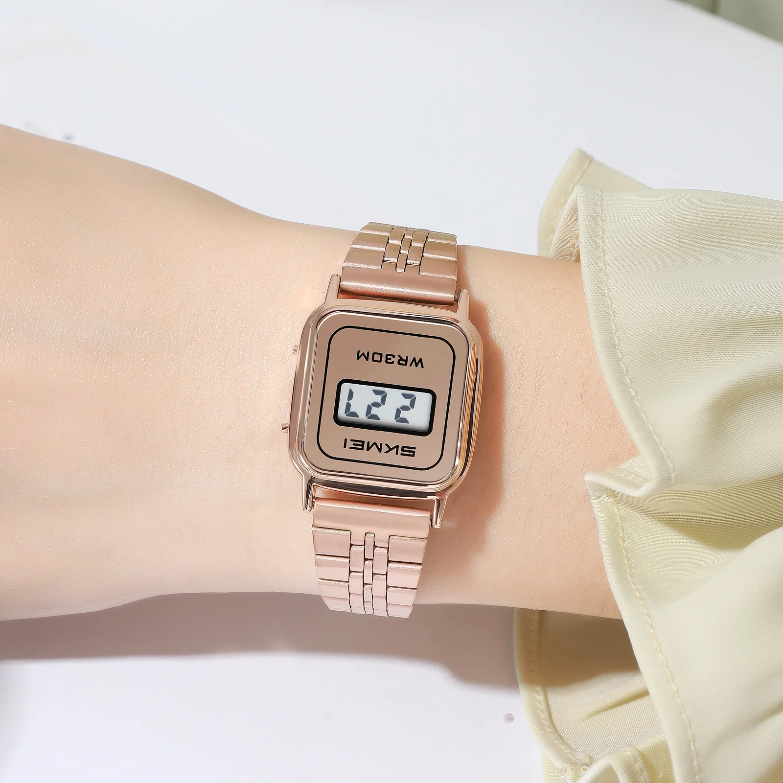 Reloj de pulsera digital de lu - Vintage Watch Crystal reseña y precio