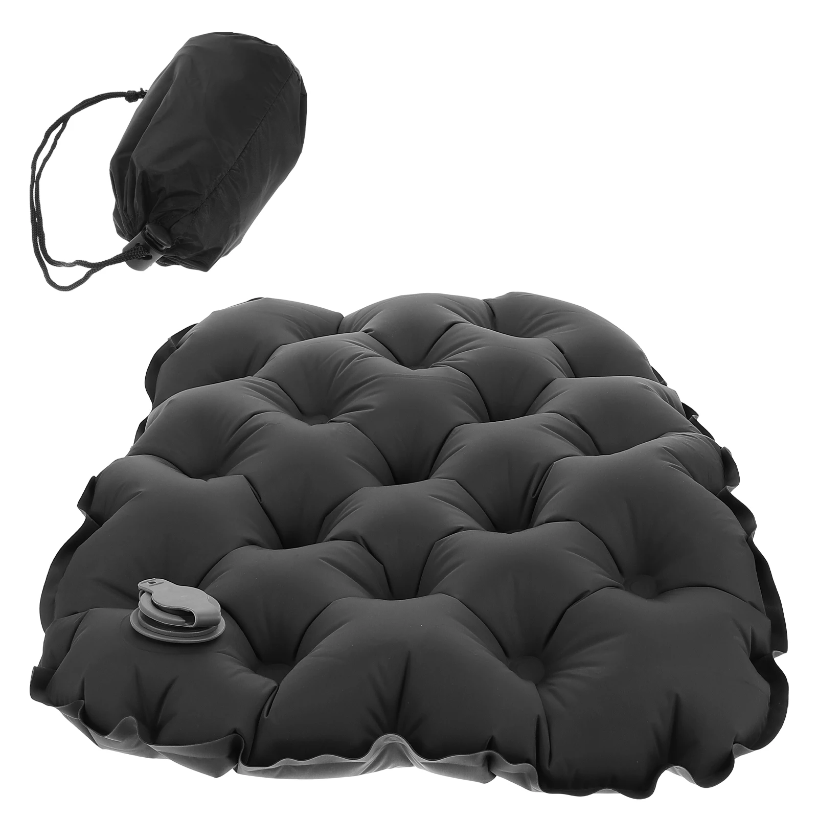 Cuscino gonfiabile per esterni Cuscino per sedile da escursionismo pieghevole leggero Cuscini per sedie da campeggio Air Tpu Staduim per barca da viaggio portatile