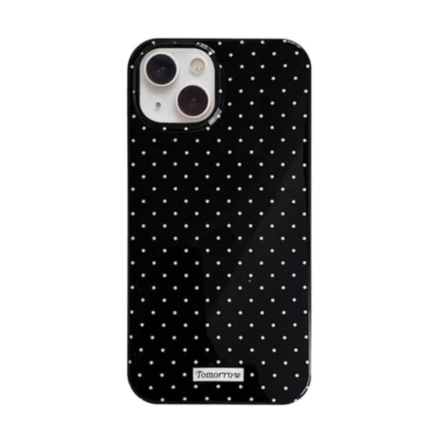 

Compatible with iPhone 13/iPhone 14 Case with Cute Fashion Polka Dot Aesthetics Design Simple Case for Soft TPU Slim Protection