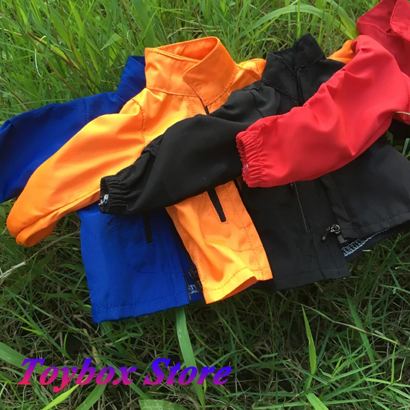 

SuperDinosaur Handmade Solid Color 1/6 1/12 Man Female Soldier Hoodies Short Windbreaker Coat Clothes Accessory For 6" 12" Body