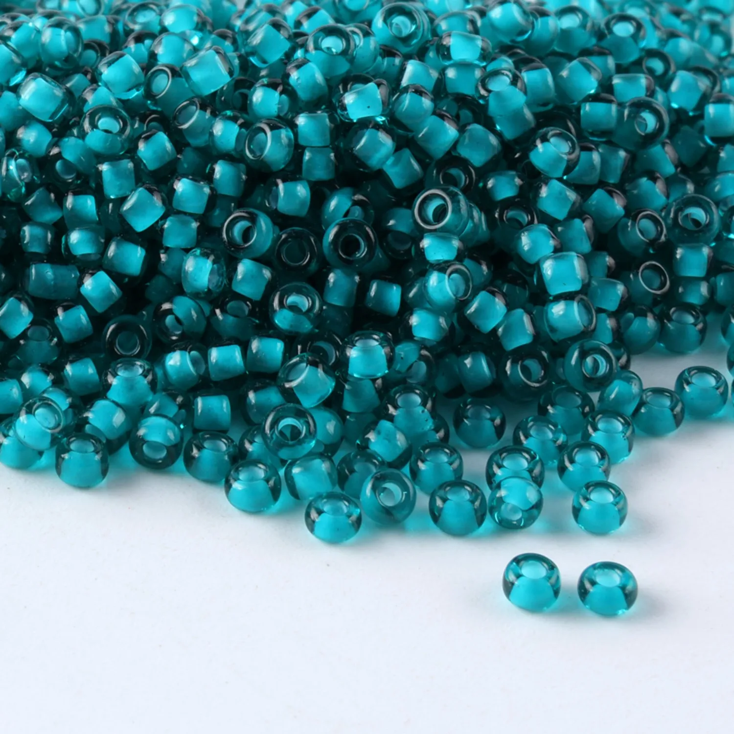 Domestic CJ 11/0 Hochwertige Perlen zum Färben, Kernfarben-Matching-Serie, 10g/Tube, geeignet für alle Arten von DIY und anderen Handarbeiten – Detail 8