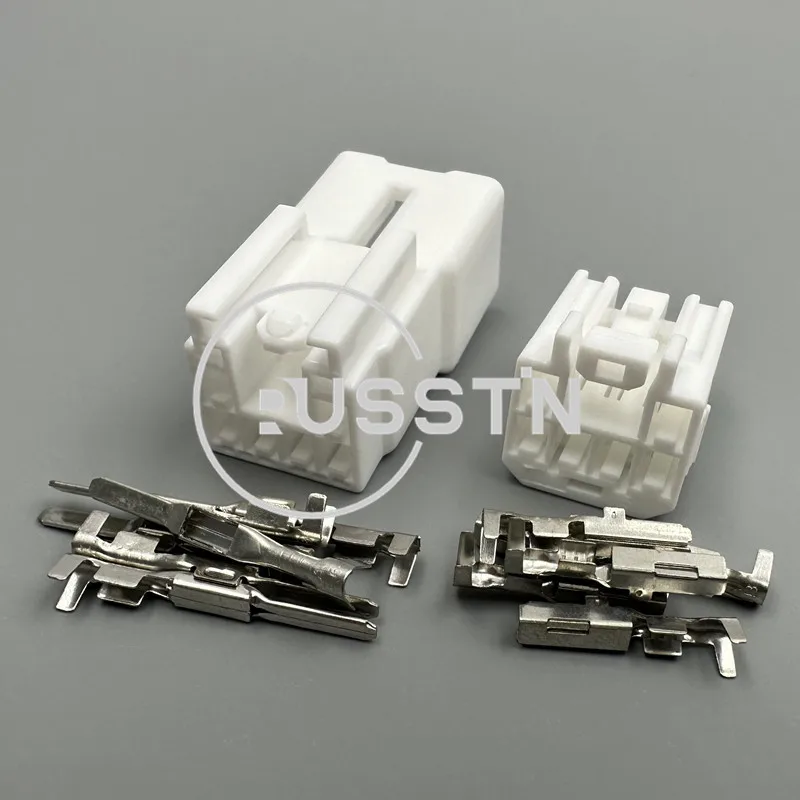 1 Set 6 Pin Automotive Connector Car Wire Harness Socket AC Assembly With Wires MG651044 MG 651044 MG641047