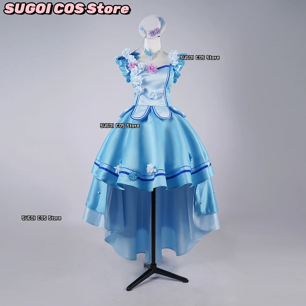 Xiaoyue Cospaly Anime Stars Academy Costumes Bean Sand Tail Dress Women's Princess Dress Halloween Party Suit Role-playing