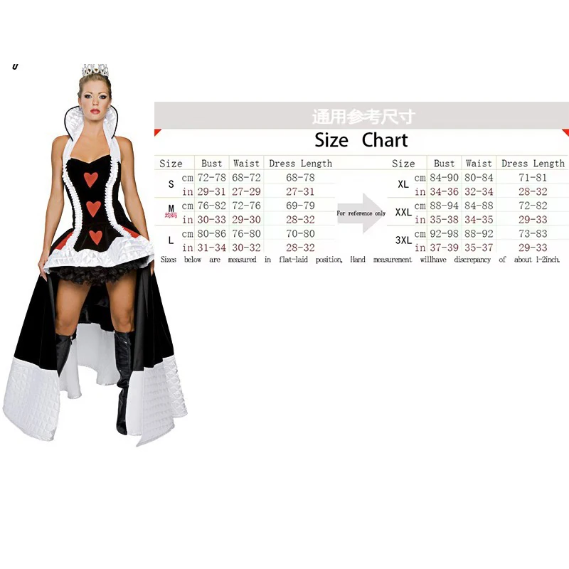 مثير ملكة القلوب زي النساء الكبار الخيال حفلة تأثيري يتوهم مثير زي Disfraz Adulto هالوين كرنفال فستان