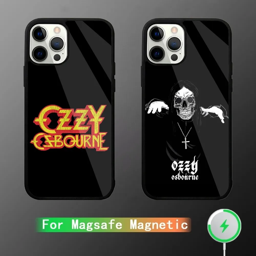 

Rock Band Ozzy Osbourne Phone Case For iPhone 15,14,13,12,11,Plus,Pro,Max Mini Magsafe Magnetic Wireless Charging