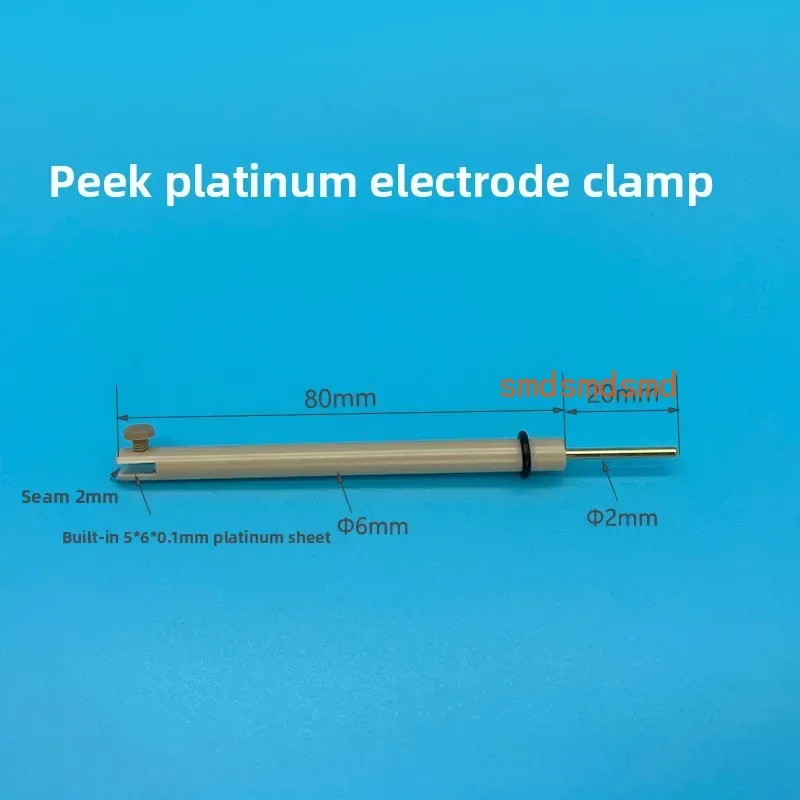 PEEK Platinum Electrode Clamp