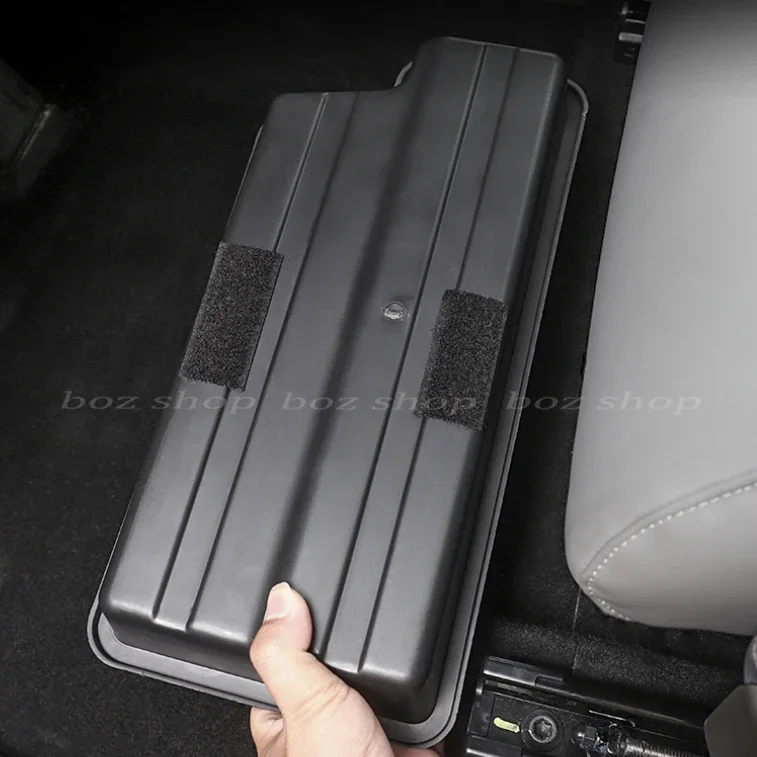 For DENZA N7 2024 Under Seat Storage Box Interior Compartment Storage Box Modified Car Interior Accessories