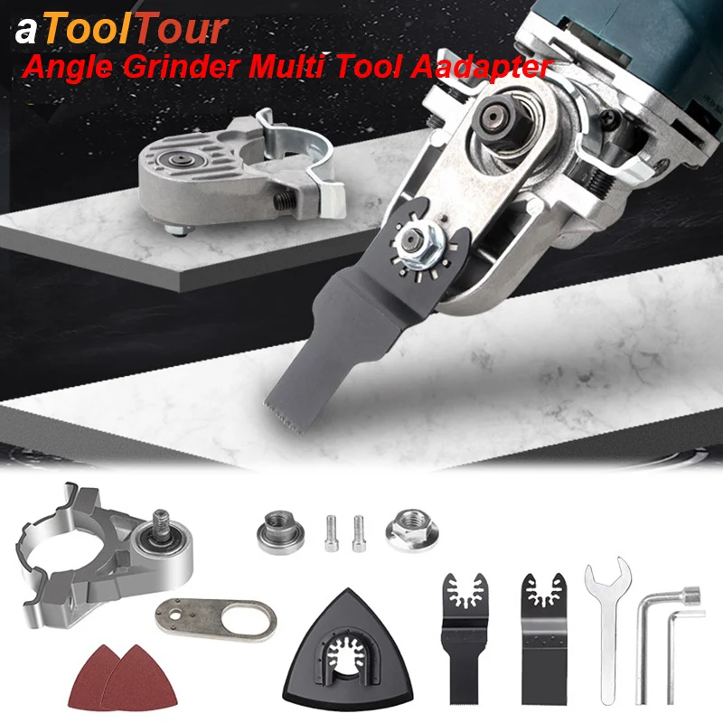 Çok Fonksiyonlu Açı Öğütücü Eki Dönüştürücü Salınımlı Testere Bıçağı Adaptörü Çoklu Güç Aracı Parçası M10 M14 Tip 100 115 125