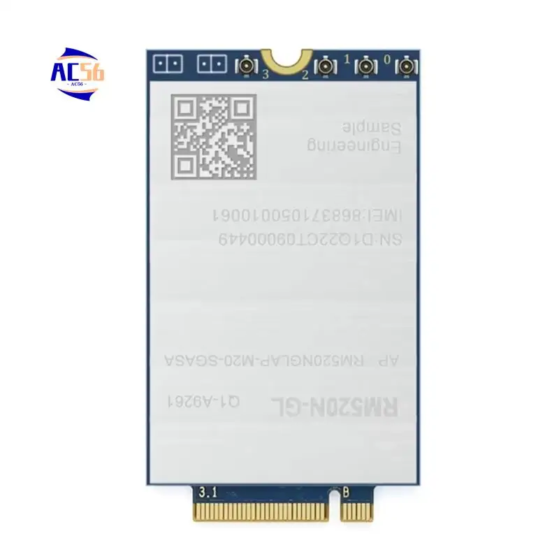 

Карта AC56-WIFI RM520N-GL 5 ГГц Nrsub6 ГГц Mmwave-модули для систем MIMO, ноутбуков, беспроводной сетевой адаптер, модуль RM520NGL 5G