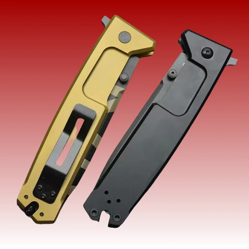 Coltello pieghevole NEMESIS-Goddess Coltello da caccia sul campo Coltello portatile per autodifesa Strumento di salvataggio di emergenza Coltello affilato per frutta