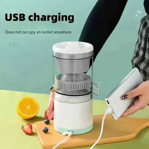Portable Electric Juicer USB Charging Orange Lemon Fruit Blender Mini Household Juice Squeezer Mixer Citrus Juicer for Travel - Image 3