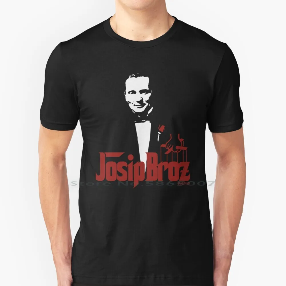 Josip Broz-Kum 100% Cotton T Shirt Sssr Amir Hrvatska Fico Bosna Cipiripi Jugoslavija Bing Majice Vucko Olimpijada Burek