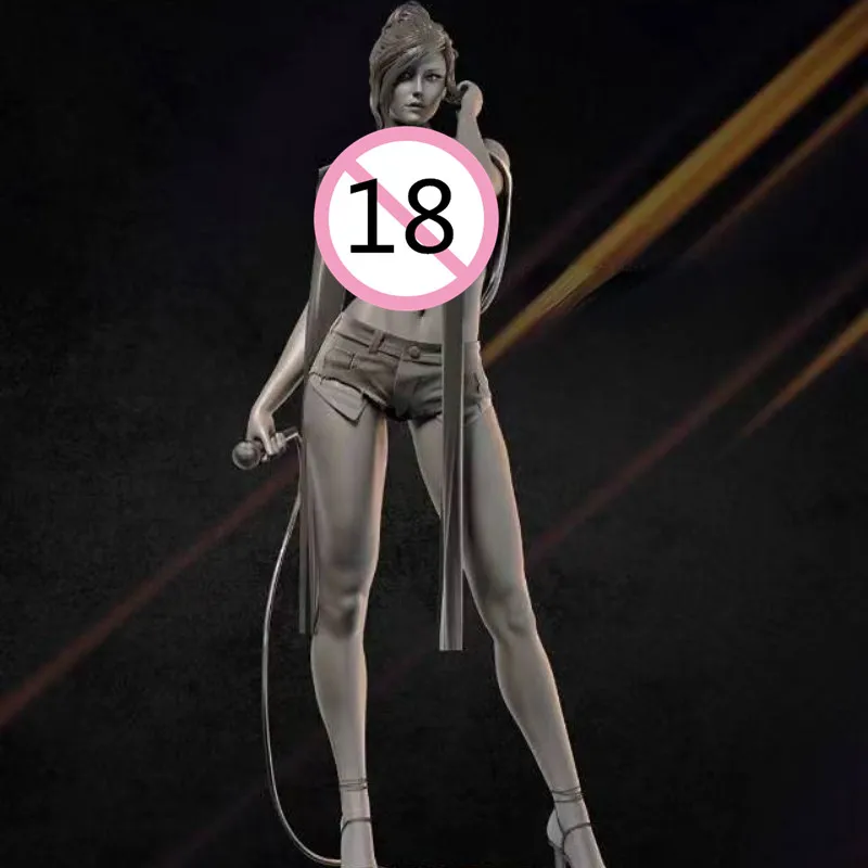 

Female Singer Full Resin Figure Model Kit 1/24 Scale Unassembled Unpainted Toys