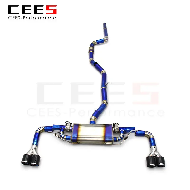 CEES Performance Exhaust Pipe Muffler For BMW X3 2.0T 2011-2017 Tuning Racing Car  Tuning Valve Catback Exhaust System