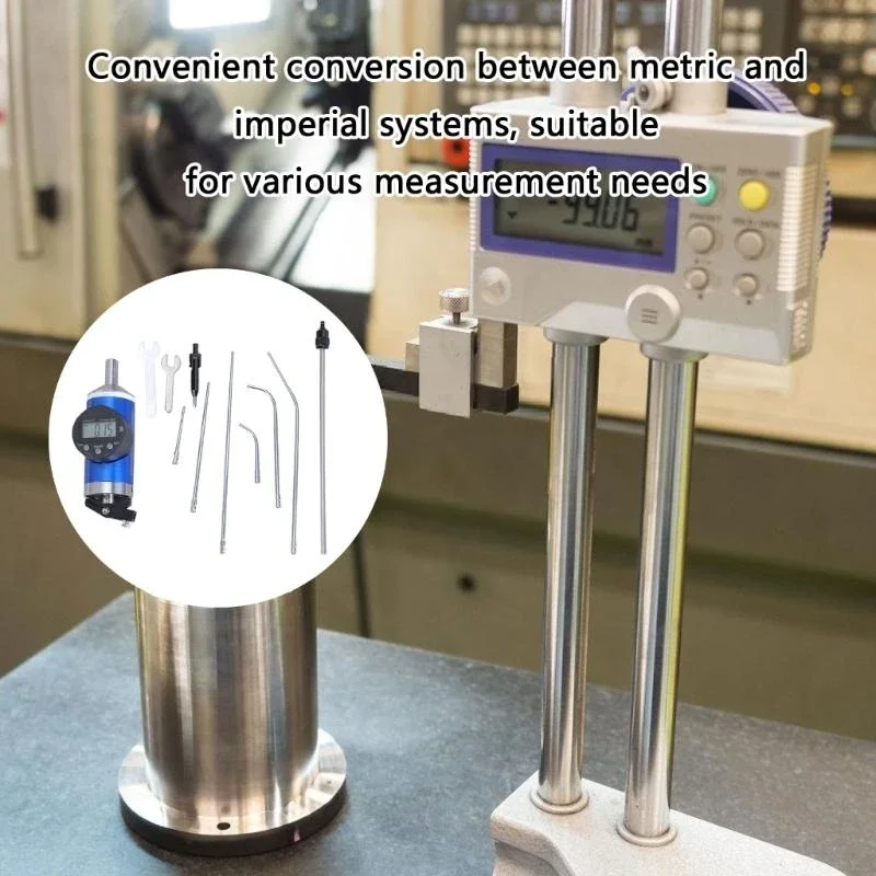 เครื่องวัดใบหน้าแบบดิจิตอลอะลูมิเนียม Precisions Digital Face สำหรับวิศวกรรมความแม่นยำและการผลิตแม่พิมพ์ M4YD