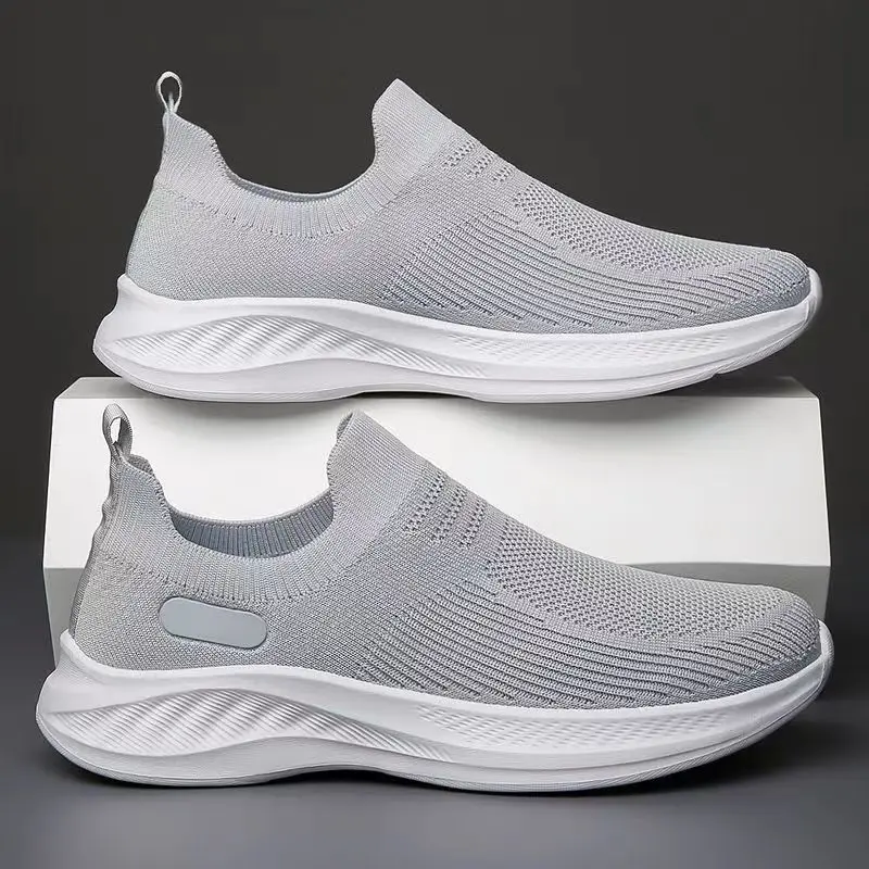 New Spring and Autumn Season One Step Men\'s Casual Shoes, Sports Shoes, Soft Sole, Anti slip, Breathable Old Beijing Cloth Shoes