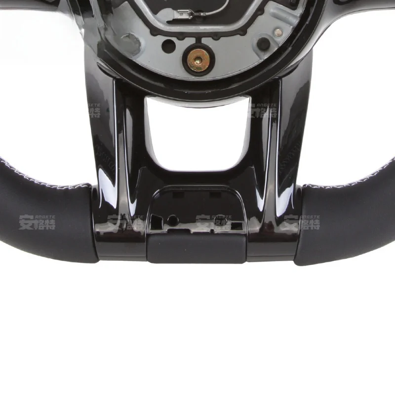 Cross-border direct sales LED carbon fiber D-type car steering wheel manufacturer modified racing competition