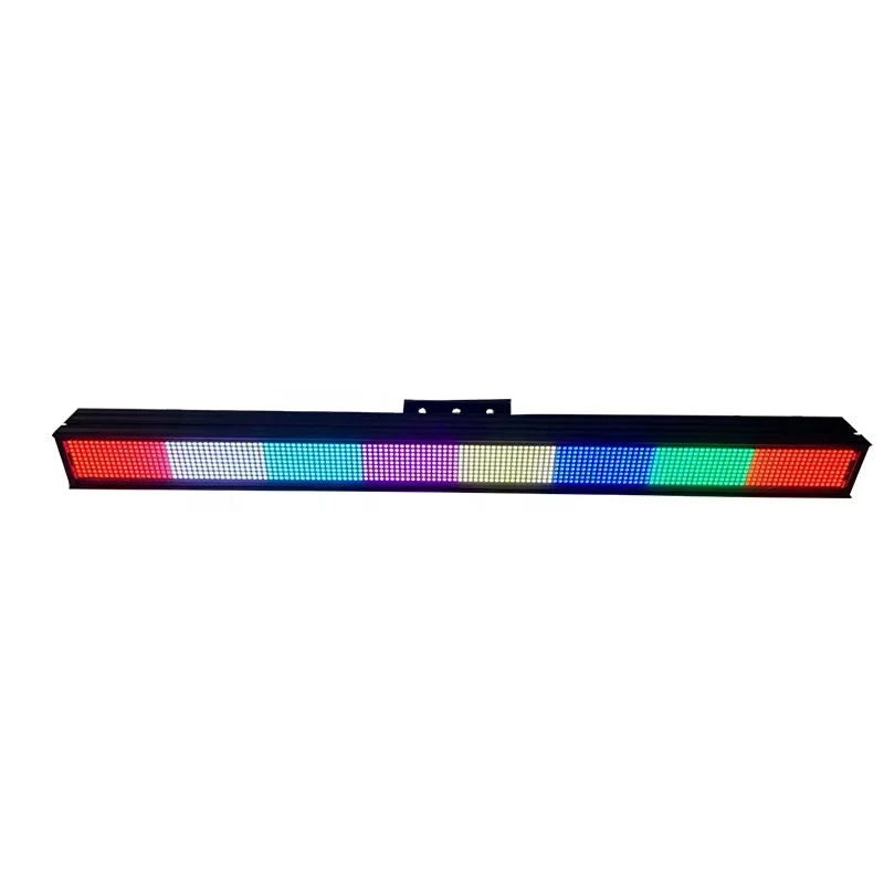 Professional Stage Lighting Led 1296pcs 0.5W Pixel RGB Strobe Light Strip Wall Washer Light 16 Segment Dream Pixel Bar Stage Lig