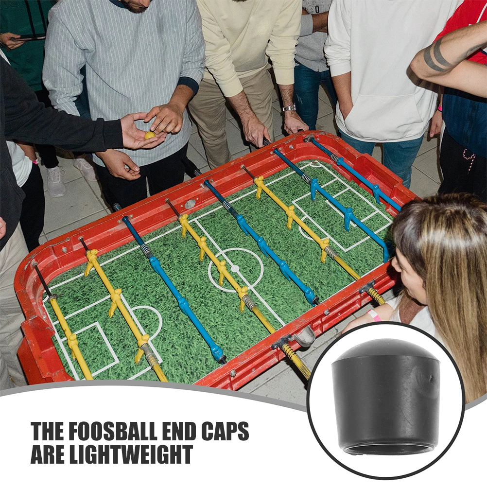 Couvercles de capuchon de Machine de Football, 16 pièces, accessoires de pointe de baby-foot, accessoire de Table d'extrémité