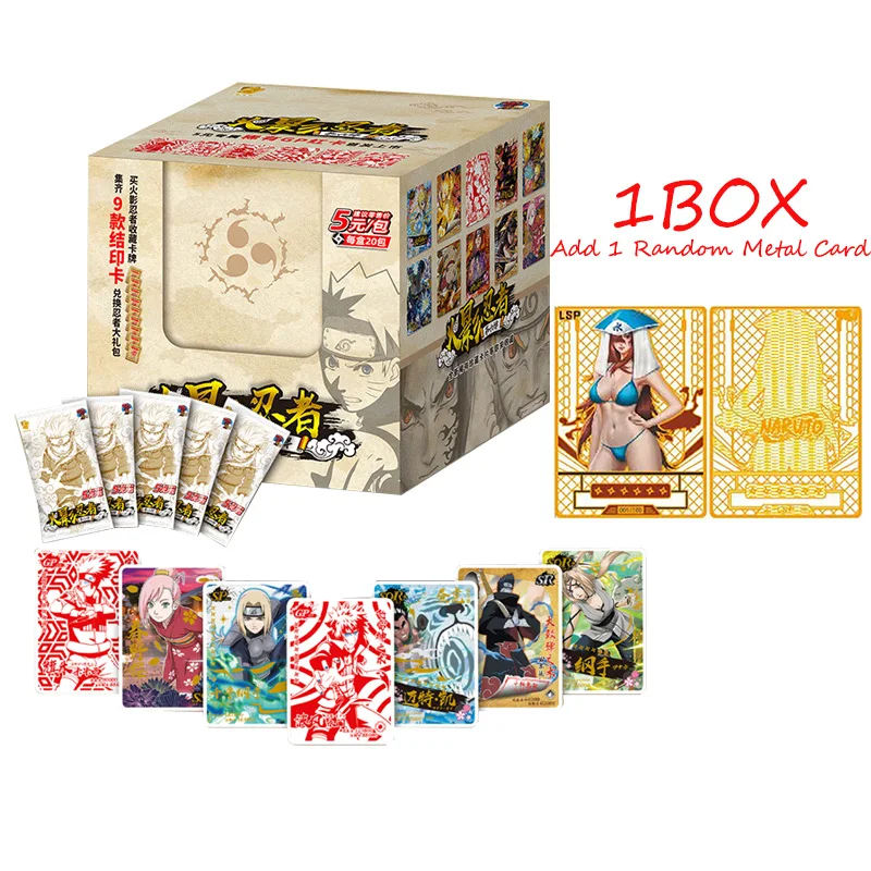 

Genuine Naruto Cards HY-0605 Series Collection Cards Fight Chapter Pro Chapter Children Toys Game Cards Gifts