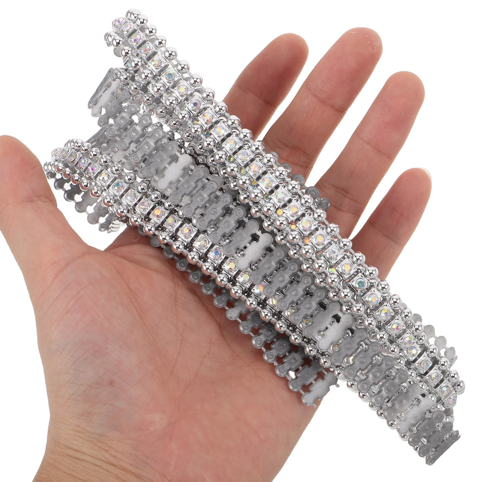 

Stylish Crystal Embellished Women Fashion Belt 120Cm Long Trendy Accessory for Jeans Skirts Party Wear