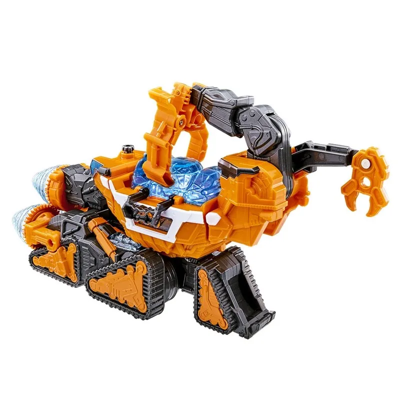 En Stock, Original Bandai Mashin Sentai Kiramager DX Kiramai Silver Mashin Combination 03 Gourijin, Juguete Transformable Combinable, Regalo