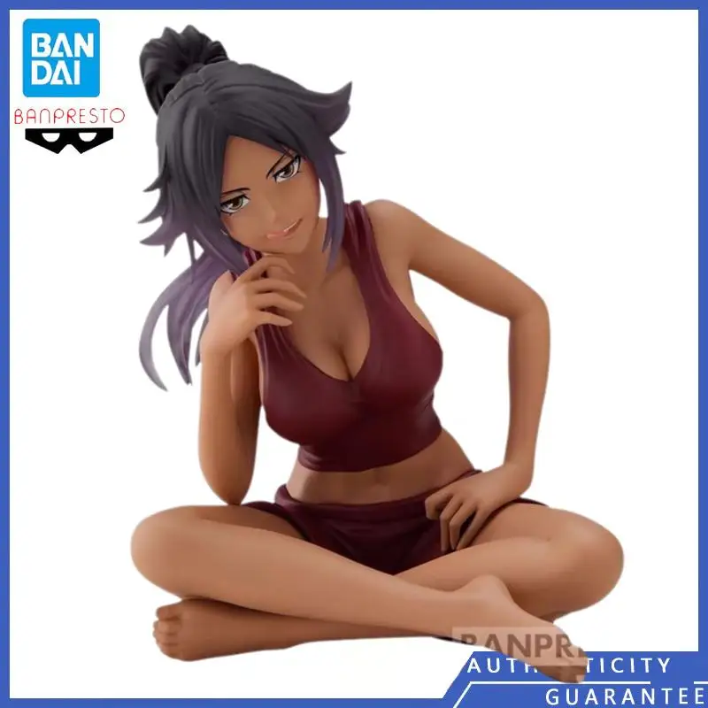 

[In stock] Bandai BANPRESTO Relax Time BLEACH Shihouin Yoruichi Anime Cartoon Model Toy Festival Gifts Prize Garage Kits