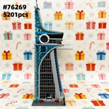 

Набор строительных блоков Hero Assembly Building 76269, совместимый с деталями Lego, подходит для рождественских подарков, 5201 деталь.