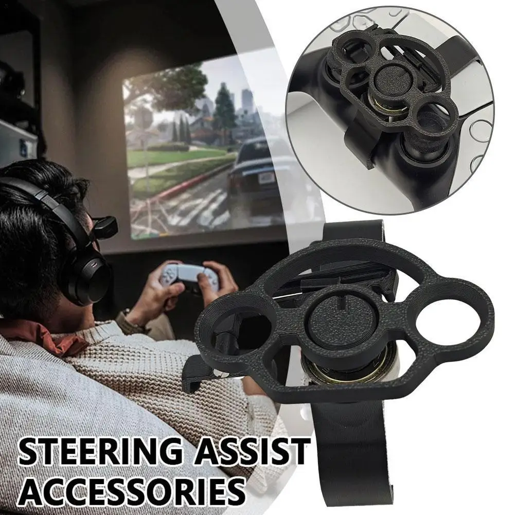 

Double Disk Suitable For PS5 Controller Steering Wheel Modification Kit 3D Printing Handle Steering Wheel Replacement Accessory