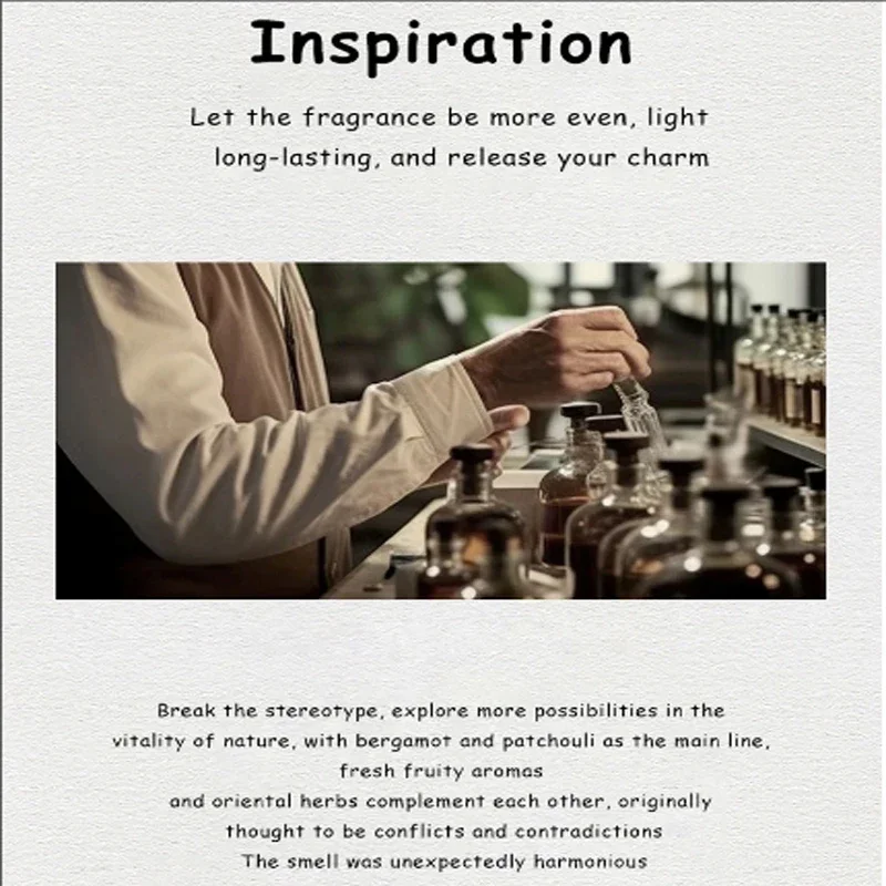 50/100ml Perfume Golden Million Gold Brick Extrait - Men's Long-Lasting Woody Perfume Men's Perfume Pray Fragrance