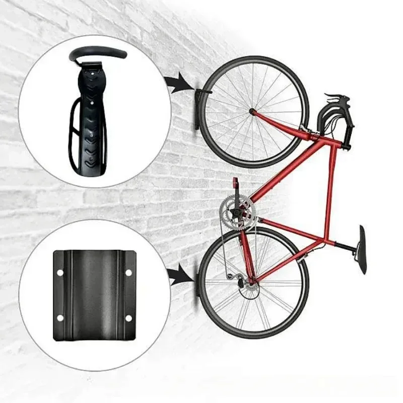 Bicycle Parking Racks Wall Fixed Hook Rack Mountain Folding Hook Display Road Parking Rack Accessories Bicycle Accessories