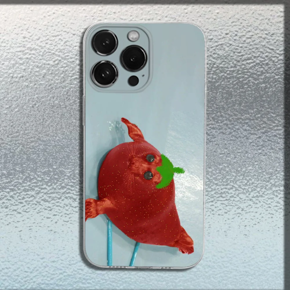 Seal Funny Cute Phone Case For iPhone 16,15,14,13,12,11 Plus,Pro,Max,XR,XS,X,Plus,SE,Mini Transparent Soft Cover - Image 4