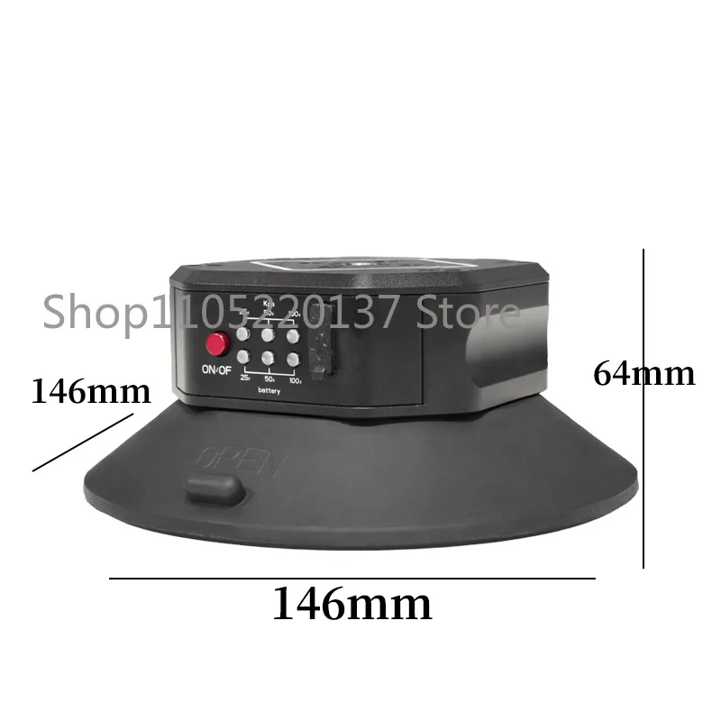 Aluminum alloy 6 inch electric automatic air pump vacuum suction cup camera car windshield installation, for action camera/phone