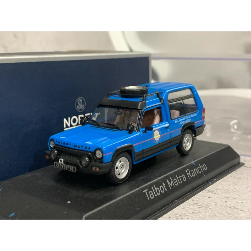 

Литой под давлением NOREV масштаб 1:43 Talbot Matra Rancho1982 RAC-EGF модель автомобиля из сплава Коллекционная игрушка в подарок сувенирный дисплей орнамент