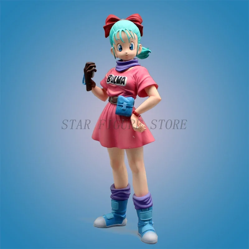 Gk Dragon Ball Glitter & Glamours Bulma Action Figure Statue PVC Collection Anime Tenkaichi Budokai Bulma Figurine Model Toys