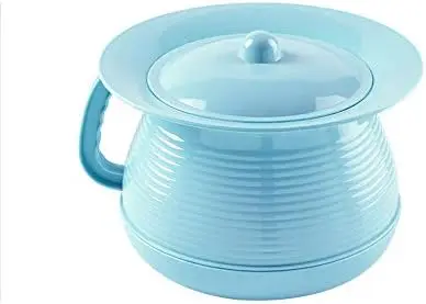 

Прикроватный писсуар с крышкой – герметичная бутылка-писсуар для мужчин, женщин и детей – синий контейнер для сбора мочи с функцией контроля запаха