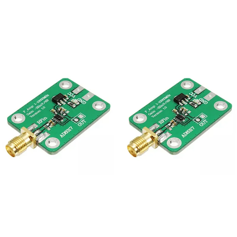 M05K 2X AD8317 Hoge Snelheid Logaritmische Detector RF Log Detector RF Signaal Log Uitgangsvermogen Meter 1 M-10000 Mhz Controller