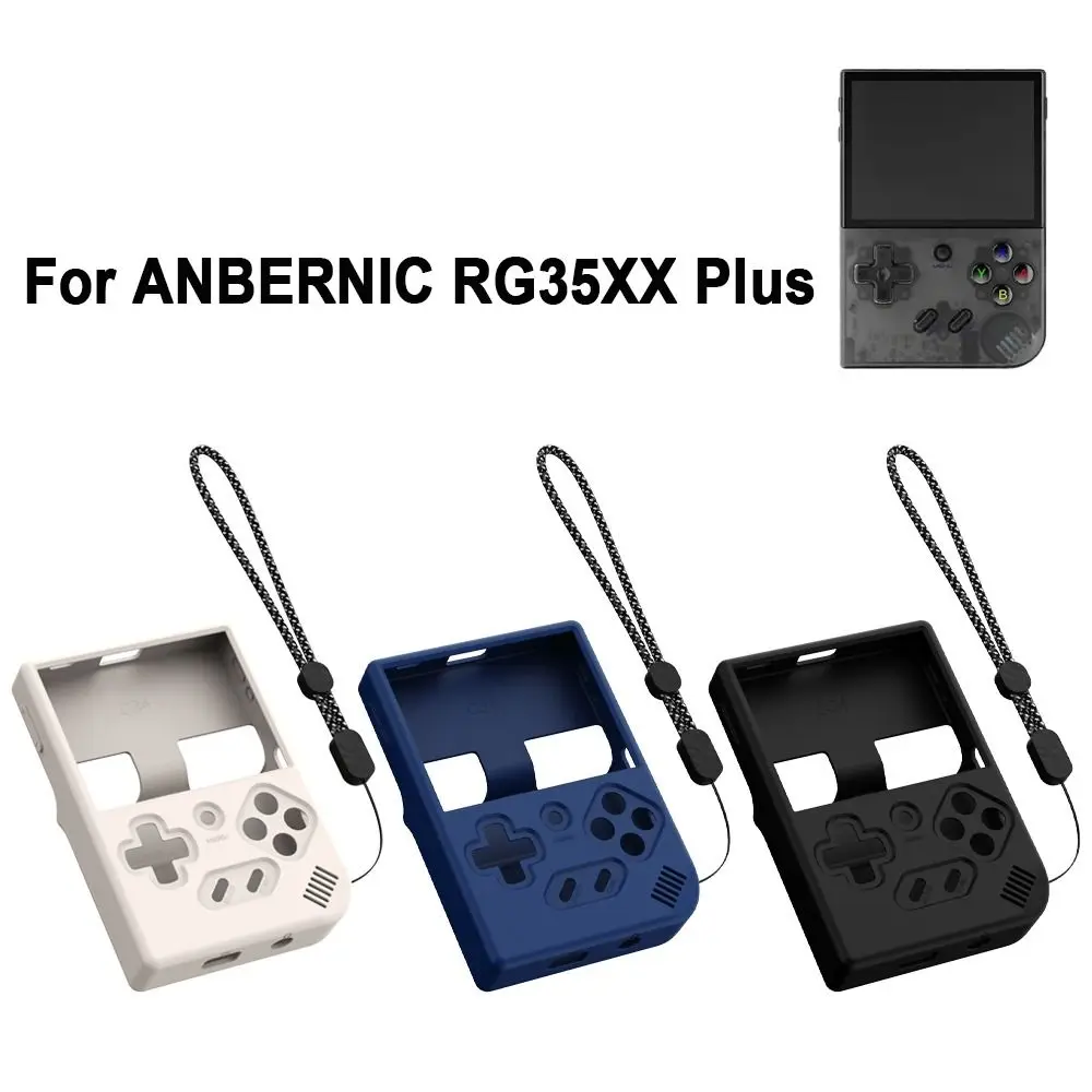 Custodia protettiva in silicone Custodia antiurto antigraffio per console di gioco Accessori di gioco portatili per ANBERNIC RG35XX Plus