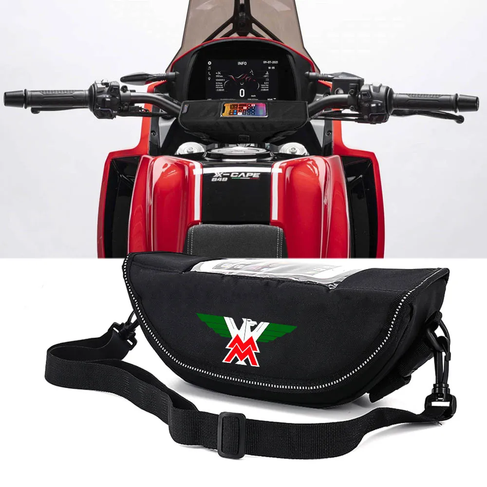 

For MOTO morini x-cape moto morini x-cape650 649 2023 Motorcycle accessory Waterproof And Dustproof Handlebar Storage Bag