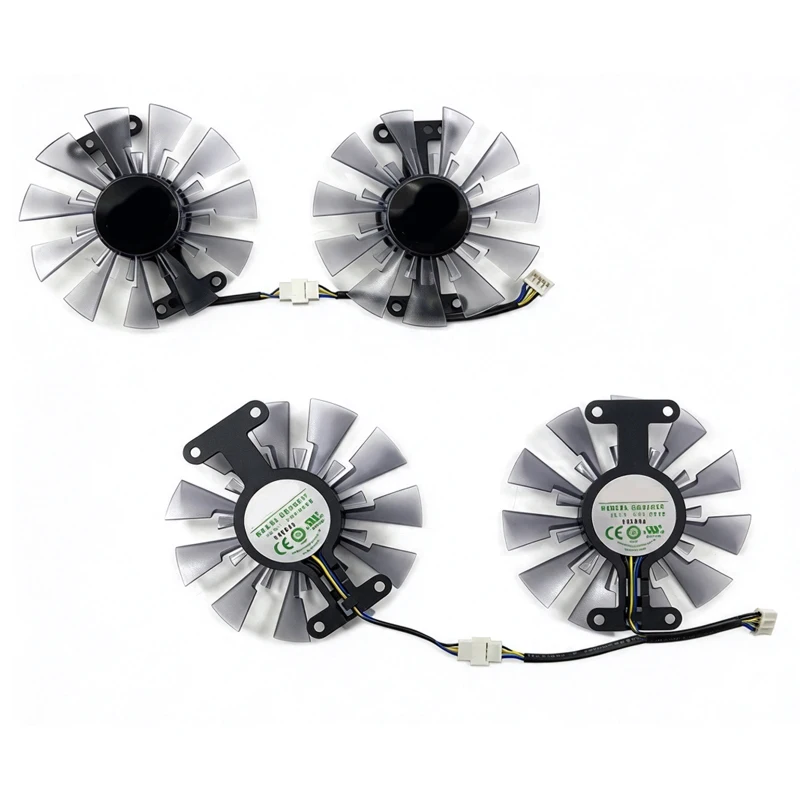 Suitable for SAPPHIRE R7 360 2GB GDDR5 Platinum GPU Cooling Fan with Shell, fan diameter 85mm, replacement graphics card cooler
