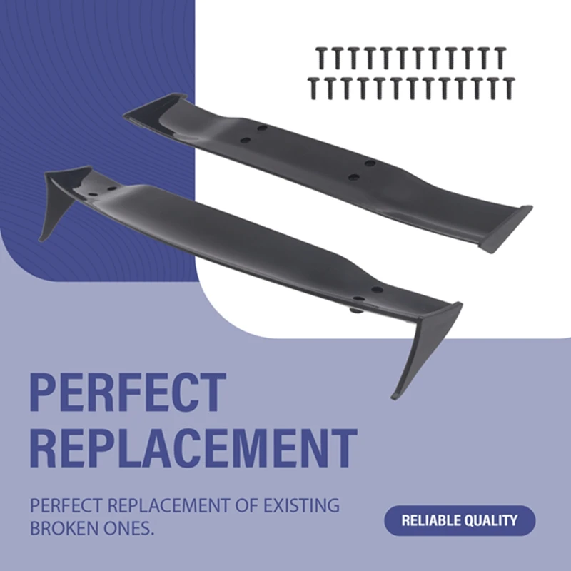 1/10 RC Racing Drift Car 2 Kinds Rear Tail Wing Body Spoiler Wing 1:10 Universal Parts Accessories [sgqu-Toy]