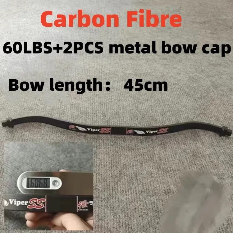 BANGSHE 50/200 LBS Assassin Viper Bow Blade Leistungsstarke Zombie Hunter Viper Reverse Bow Holzkohlefaser Cross Bow Bobcat Universal Accessori 7