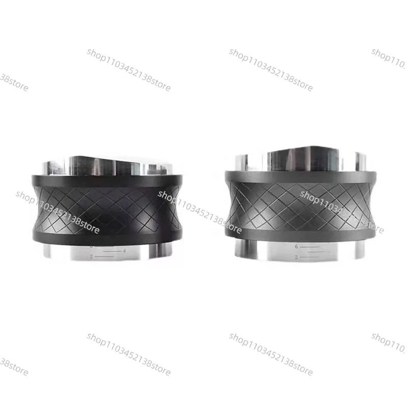 Stainless Steel Double-head Powder Dispenser Adjustable Height 51mm58mm Double-sided Powder Planer