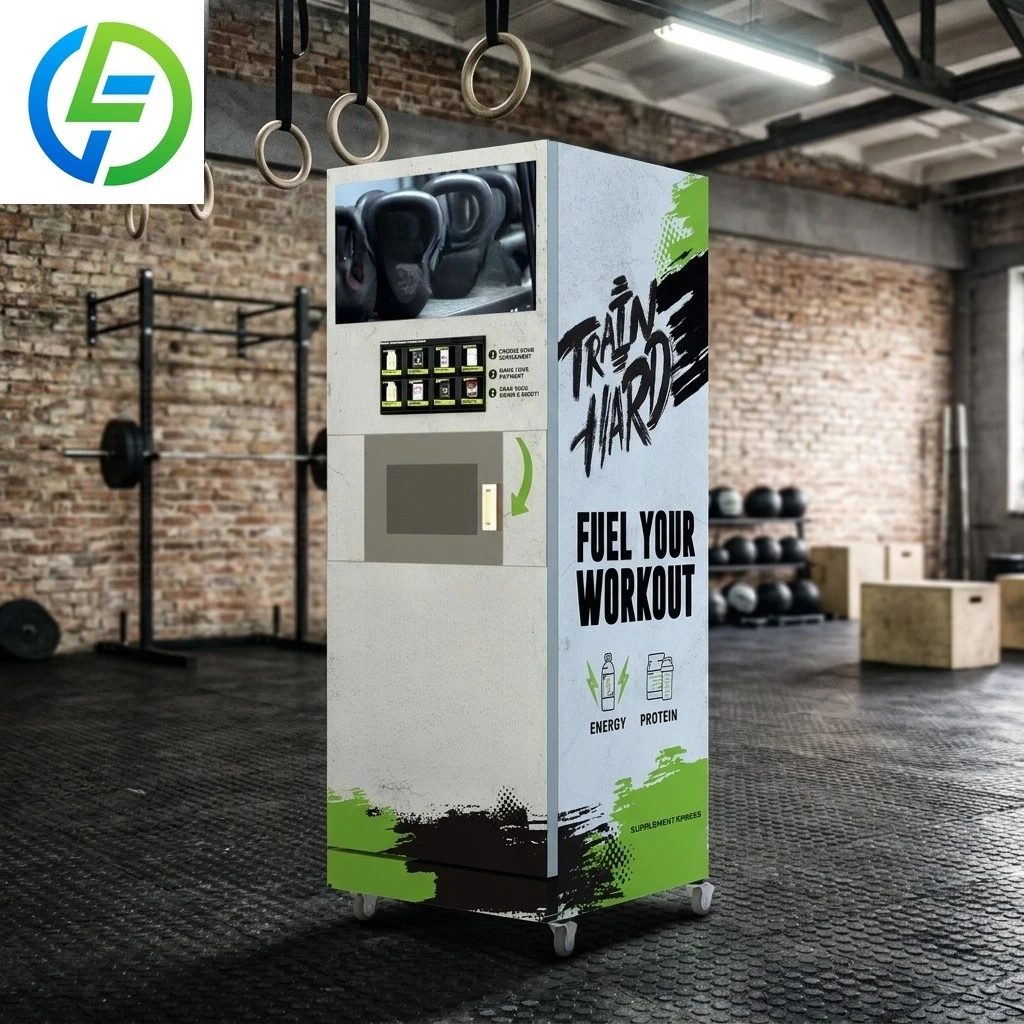 FL Leak Protection Protein Vending Machine Anti-spill Mixing Chamber Reduce Daily Cleaning Workload For Gym