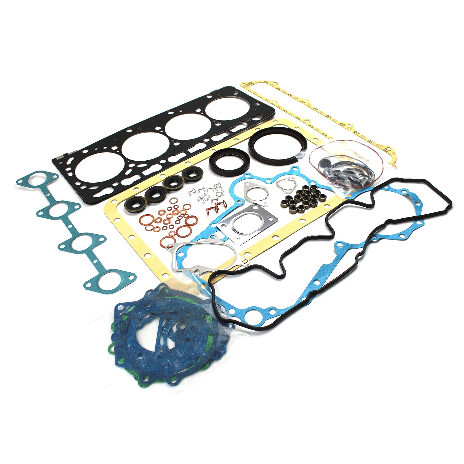 Engine Gasket Kit For Kubota V3300 V3300(T) Engine M6800 M8200 M9000 Tractor T50 T200 T250 S250 Bobcat Skid Steer Loader 16v