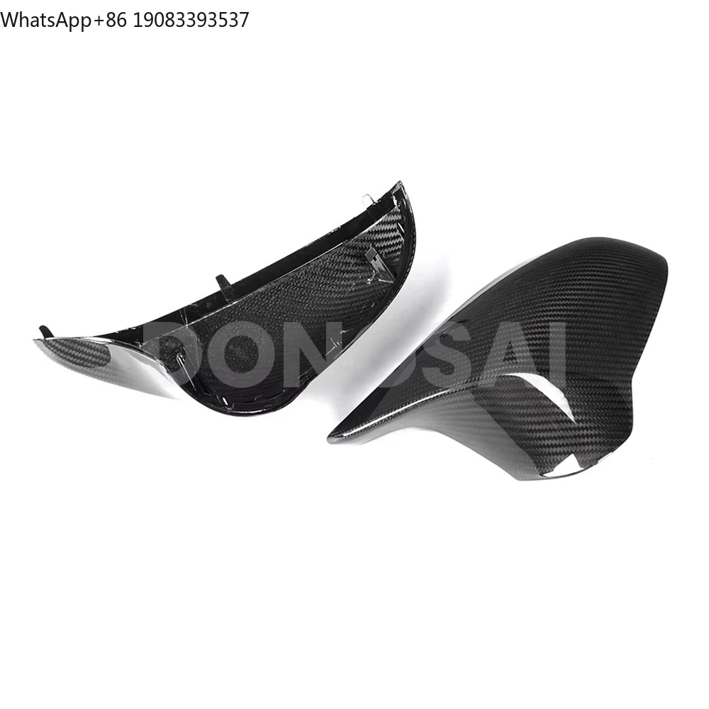 for F8x OEM Style Dry Carbon Fiber Mirror Caps for BMW M3 M4 2014-2022 Left Hand Drive
