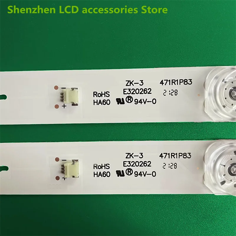 Neue led hintergrund beleuchtung streifen für 4708-k236wd-a4113n01 k236wdd1 a1 a4 24 j1000 AT-24EA20PL TX-24GR300 DH-LM22-F200 24 lha69k l24hd21b