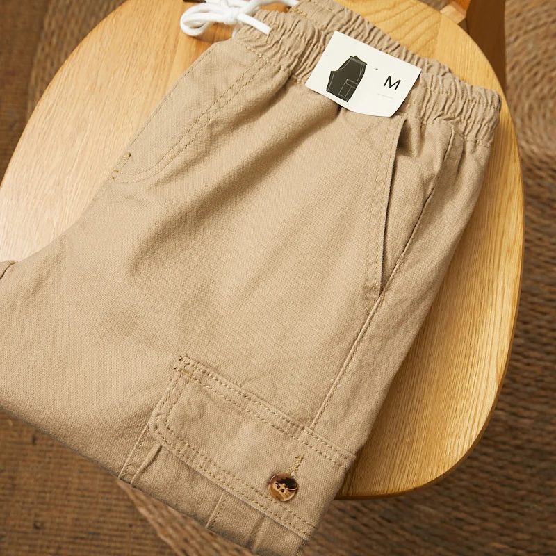 

Хорошо! Текстура грубой вязки! Повседневная рабочая одежда Sle! Новые осенние мужские повседневные брюки с эластичным поясом и шнурком