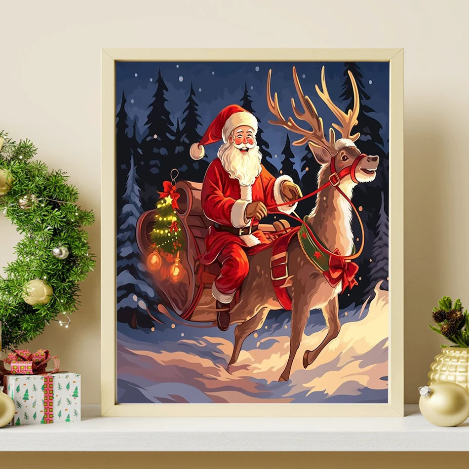 Santa Claus Drawing Scenery: A Real-Life Experience with the